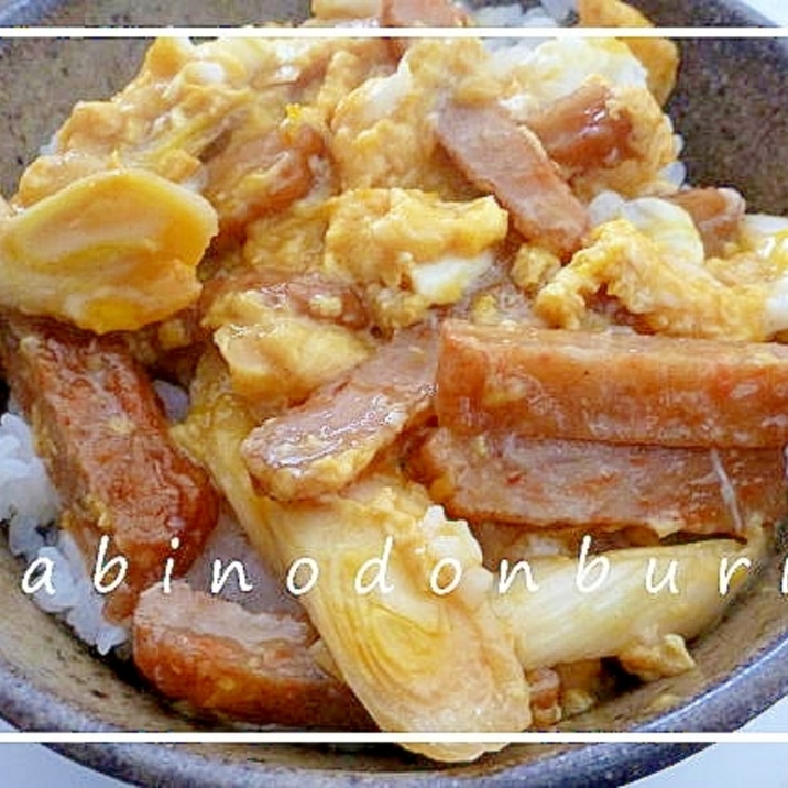 お手軽ランチに　めんつゆ使用の簡単さつま揚げ丼